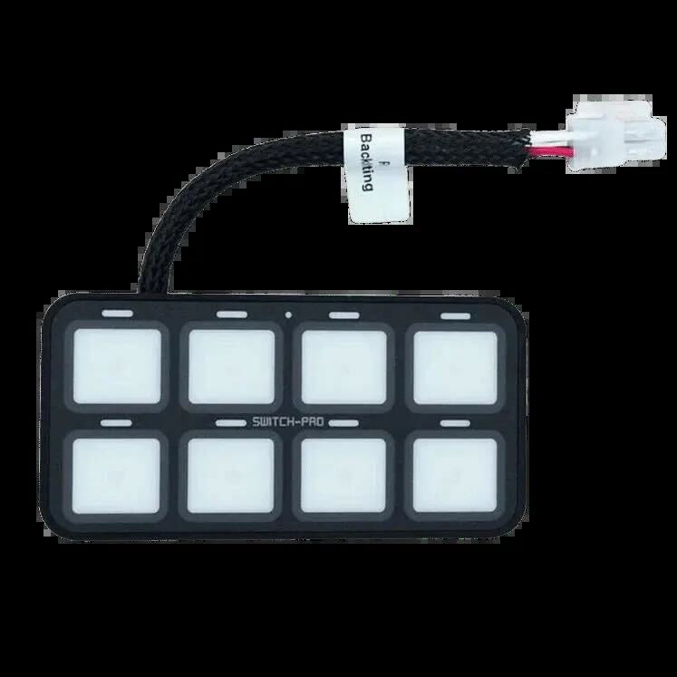 8 Switch Slave Panel with 6m (20') Cable by Switch-Pros
