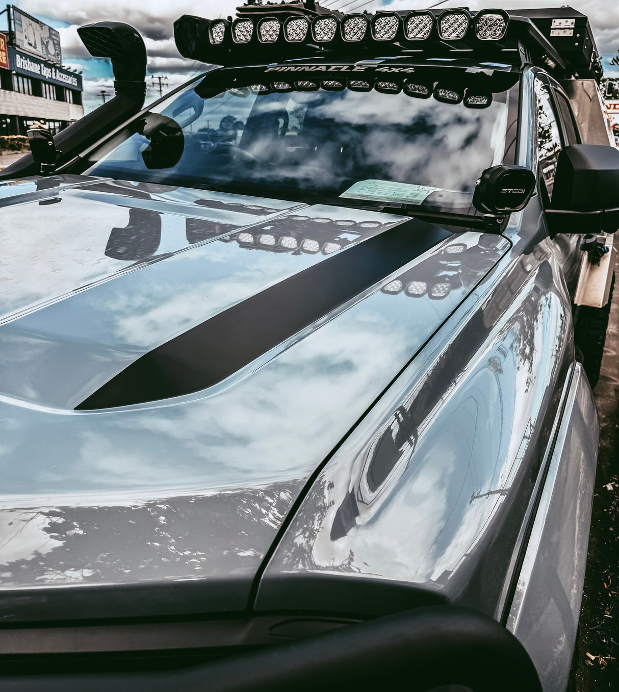 Ranger Super Duty Bonnet Side Decals