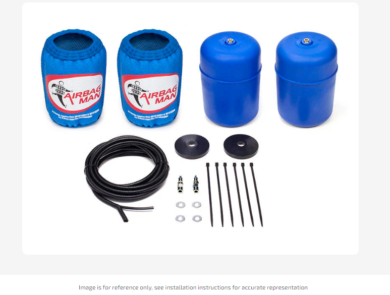 Air Suspension Helper Kit for Coil Springs High Pressure - LC300 - Standard Height