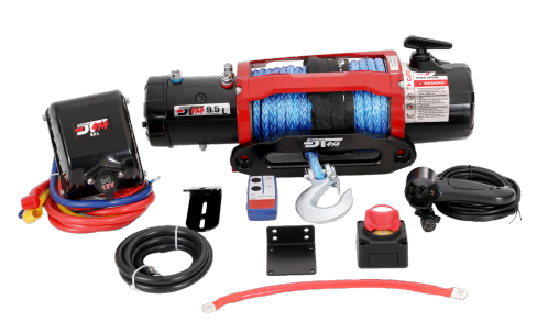 Drivetech 4X4 12000lb 12V 4X4 Winch with Synthetic Rope