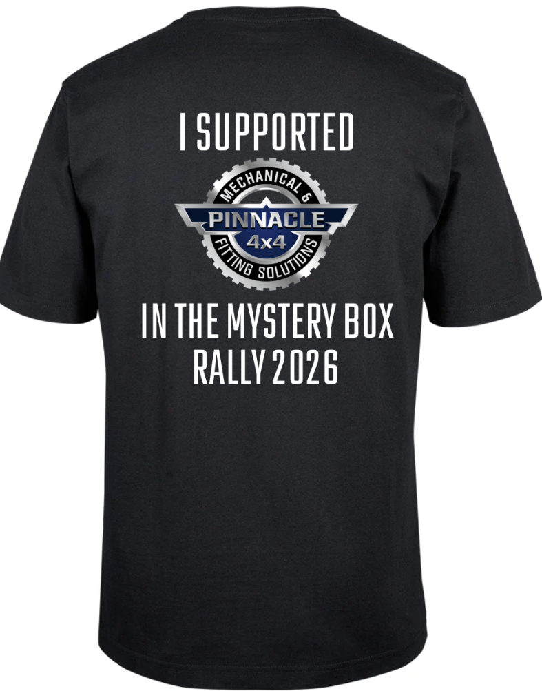 Pinnacle 4x4 Driving for a cause Mystery Box Rally Shirt