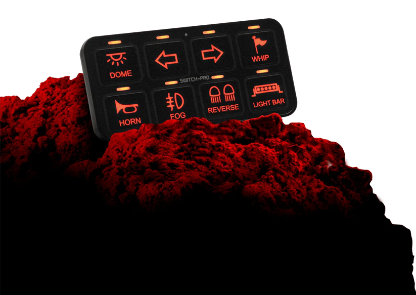 8 Switch Programmable Switch Panel Power System by Switch-Pros