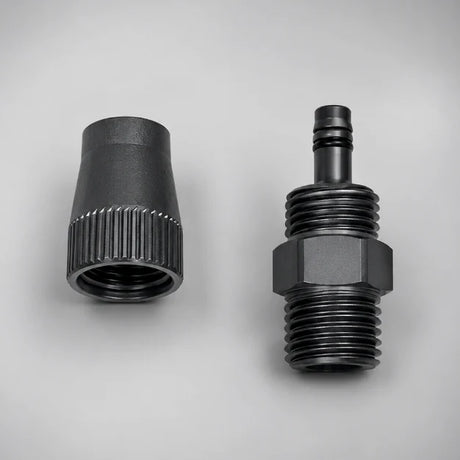 CRS Hose end Fitting 3/8" ID to 1/4" NPT with Cover Nut