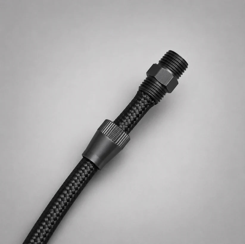 CRS Hose end Fitting 3/8" ID to 1/4" NPT with Cover Nut