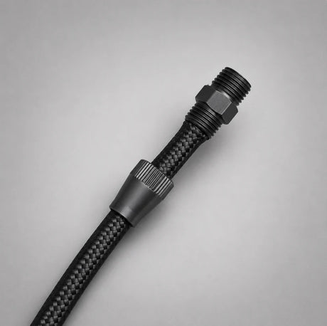 CRS Hose end Fitting 3/8" ID to 1/4" NPT with Cover Nut