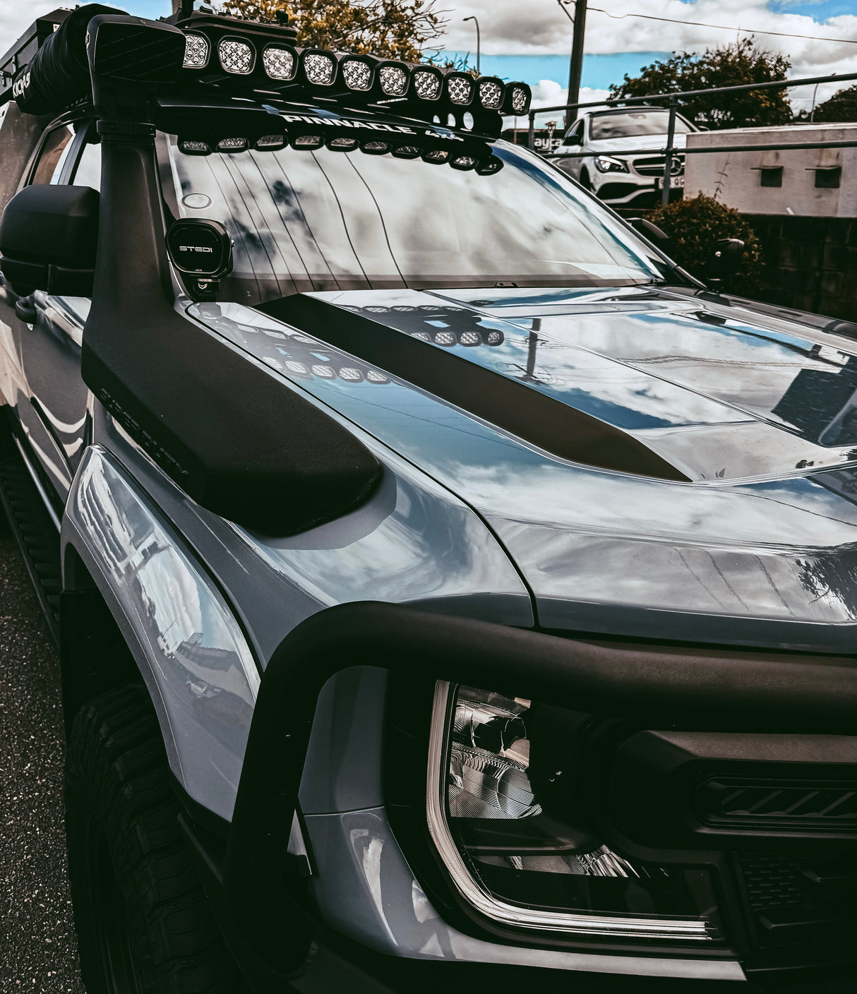 Ranger Super Duty Bonnet Side Decals