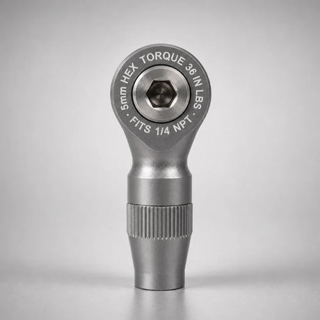 BANJO FITTING FOR CRS - 1/4 NPT TO APEX 3/8 BRAIDED AIR HOSE