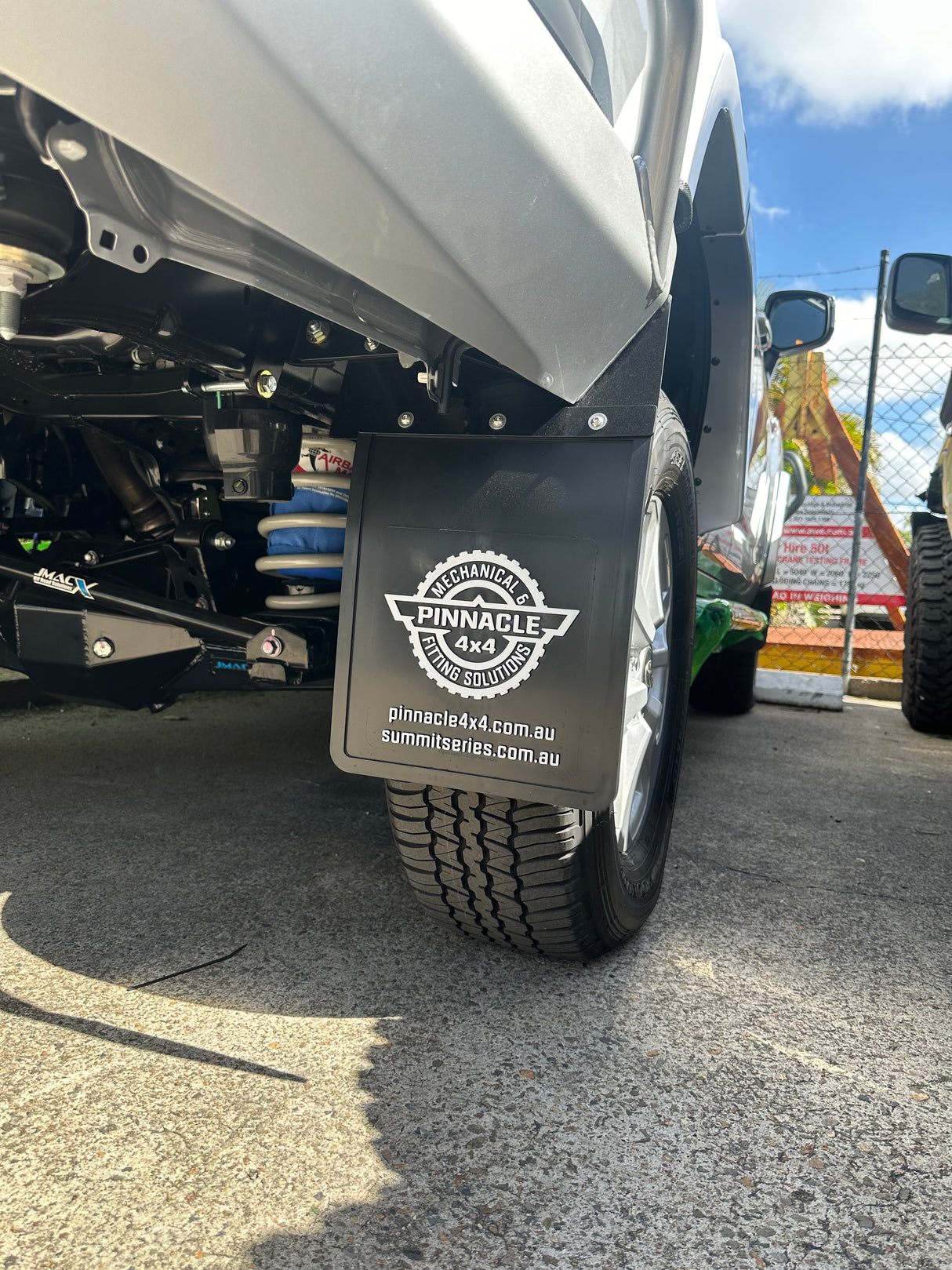 LC300 Cruiser Company Rear Bar Mud flap Brackets