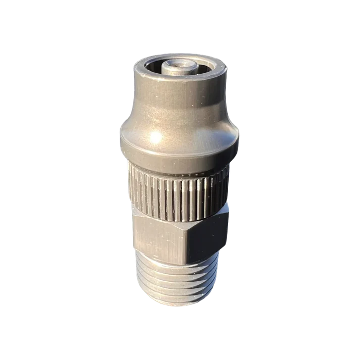 APEX DESIGNS - CRS Hose end Fitting 3/8" ID to 1/4" NPT with Cover Nut