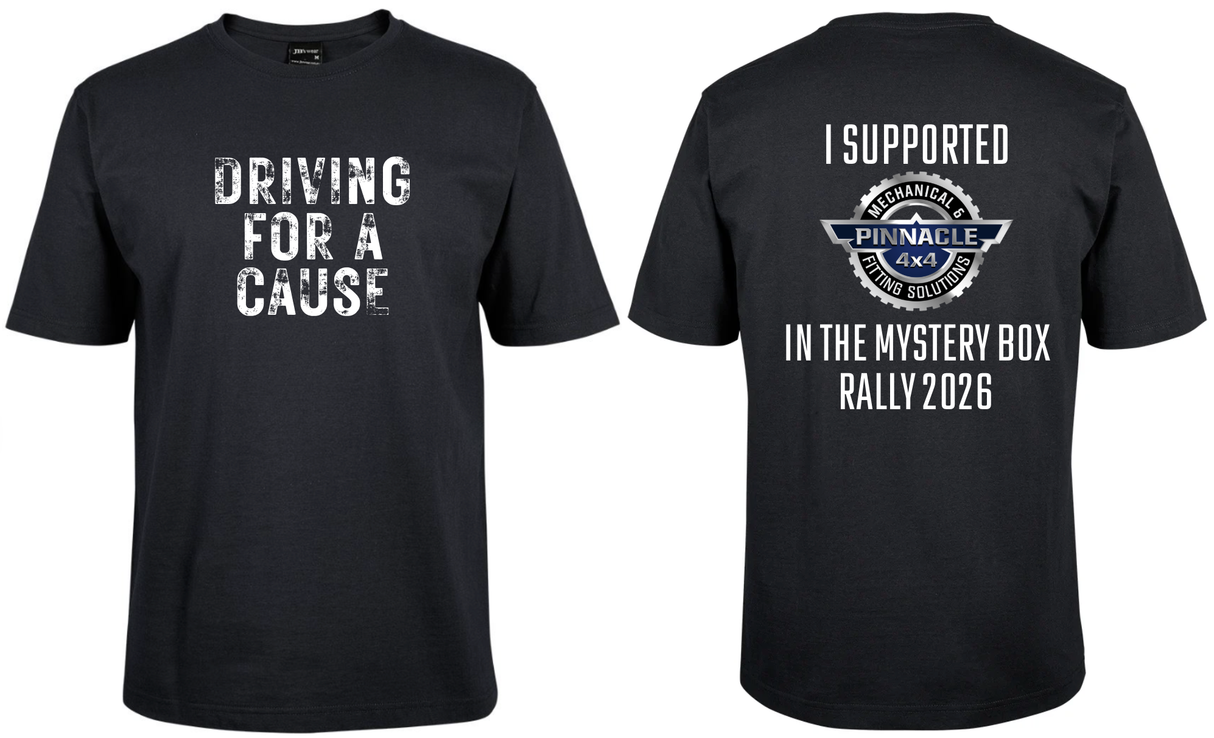 Pinnacle 4x4 Driving for a cause Mystery Box Rally Shirt